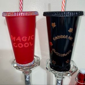 Starbucks custom venti tumblers